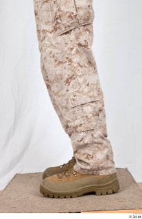  Photos Army Man in Camouflage uniform 12 21th century Army desert uniform lower body trousers 0019.jpg